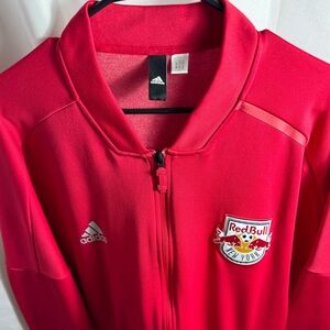 Red Bull professional soccer xl mens front zip sweatshirt